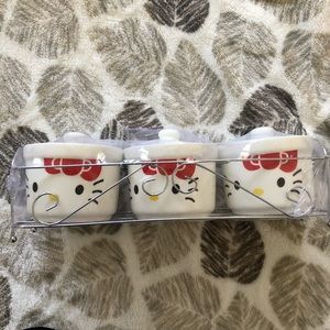 Hello Kitty ceramic containers